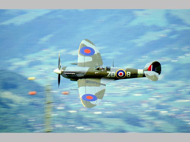 Spitfire, Photo made by E.J. v. Koningsveld