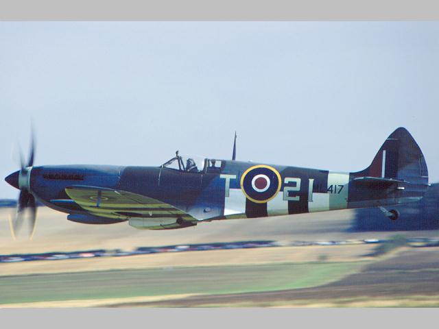 Spitfire, Photo made by E.J. v. Koningsveld